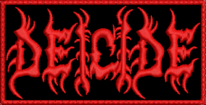 deicide red logo (red border)