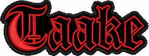 taake red logo(cut out)