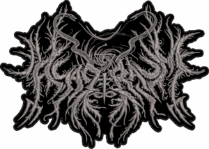 asagraum gray logo back patch
