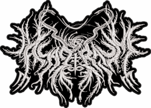 asagraum white logo back patch