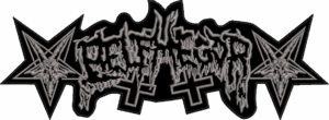 belphegor gray goat pentagram back patch