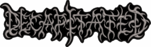 decapitated logo back patch