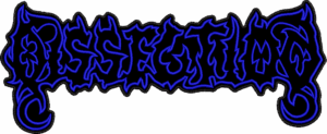 dissection delineated blue logo back patch