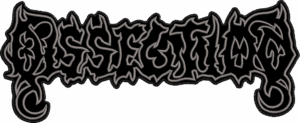 dissection delineated gray logo back patch