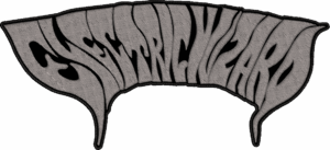 electric wizard gray logo back patch