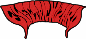 electric wizard red logo back patch