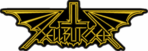 hellbutcher gold logo back patch