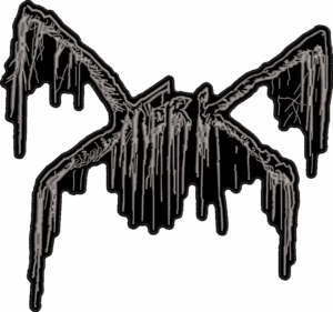 mork gray logo back patch